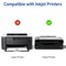 Avery Printable Shipping Labels with Sure Feed, 2" x 4" Customizable Stickers, Matte Clear, 250 Blank Mailing Labels, Great for Mailing, Shipping, and More (8663)